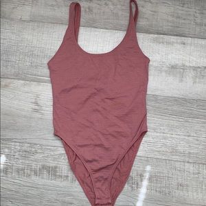 Topshop mauve bodysuit
